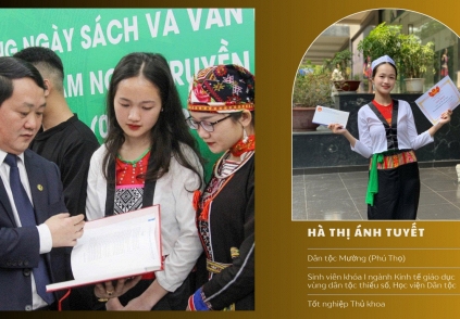 Nữ thủ khoa người Mường và giấc mơ “đi để trở về”