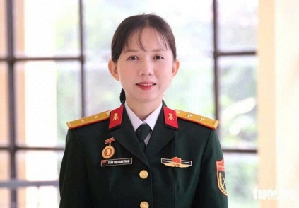  Quyết tâm vượt khó của nữ thủ khoa ghi tên vào lịch sử Học viện Kỹ thuật Quân sự