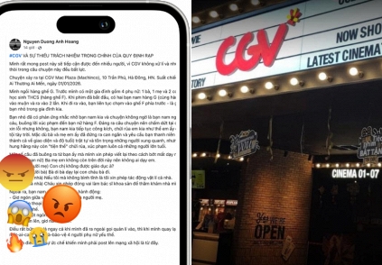 CGV Việt Nam nói gì sau khi bị tố thiếu trách nhiệm vụ đe doạ đánh người trong rạp Hà Nội?