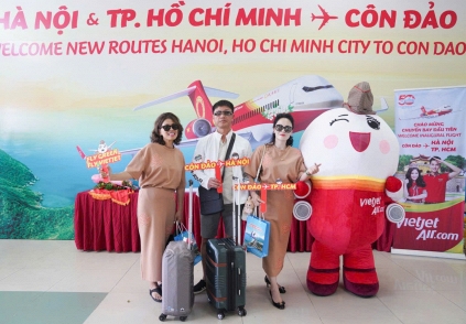Vietjet tiếp tục khai thác các đường bay đến Côn Đảo từ 03/12/2025