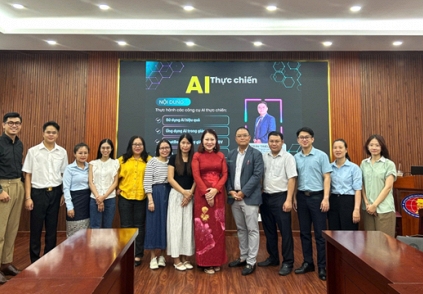 Ứng dụng thực chiến AI trong giảng dạy và nghiên cứu khoa học