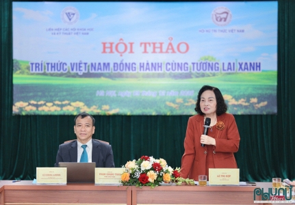 Trí thức Việt Nam đồng hành cùng tương lai xanh
