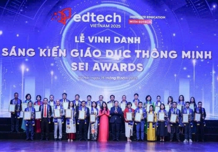 91 sáng kiến giáo dục thông minh được vinh danh tại SEI Awards lần thứ ba