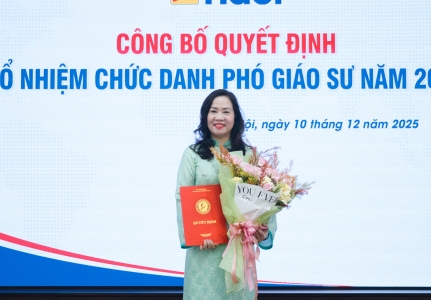 Dấu ấn của PGS.TS Lưu Thị Tho trong nghiên cứu công nghệ vật liệu dệt may