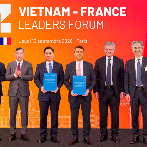 Tổng Bí thư Tô Lâm và Tổng thống Macron chứng kiến hợp tác VNVC - Sanofi