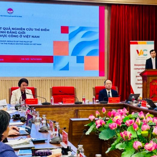 Hội thảo khoa học công bố kết quả nghiên cứu thí điểm Bộ chỉ số bình đẳng giới khu vực công