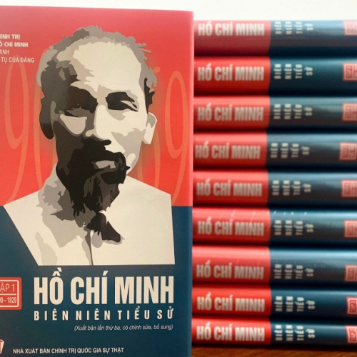 Tái bản các bộ sách giá trị về Chủ tịch Hồ Chí Minh chào mừng Đại hội XIV