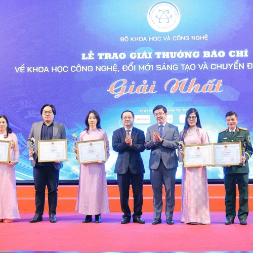 22 tác phẩm báo chí được vinh danh vì đóng góp cho khoa học và chuyển đổi số