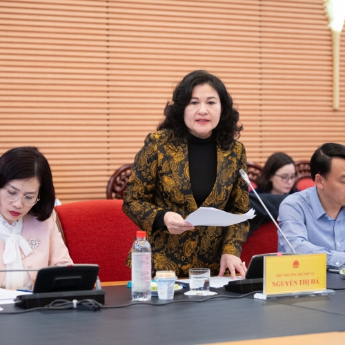 Thẩm tra kết quả thực hiện mục tiêu quốc gia về bình đẳng giới năm 2025