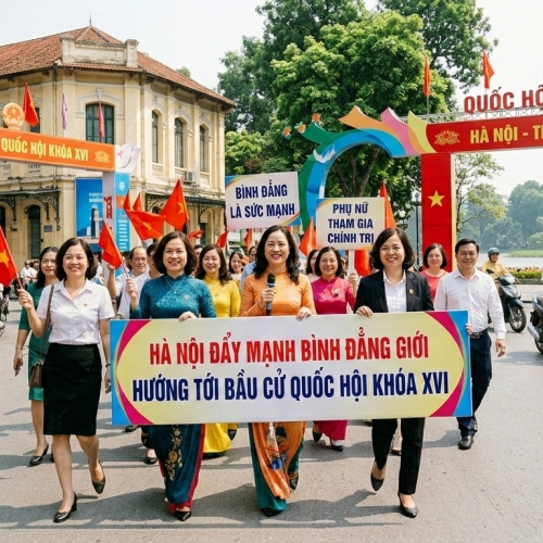 Hà Nội đẩy mạnh bình đẳng giới, hướng tới bầu cử Quốc hội khóa XVI