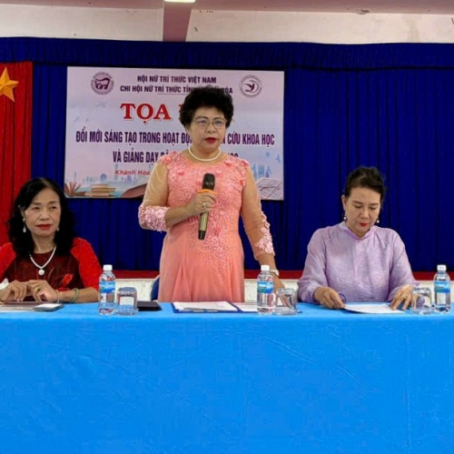 Nữ trí thức Khánh Hòa chia sẻ giải pháp thúc đẩy đổi mới sáng tạo trong giáo dục đại học