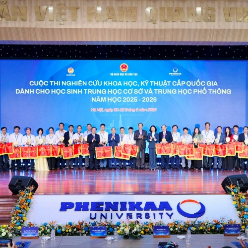 242 dự án tranh tài tại Cuộc thi khoa học kỹ thuật quốc gia học sinh 2025–2026
