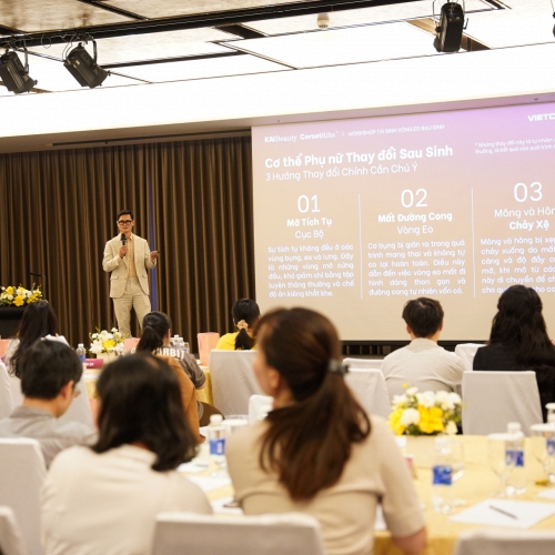 Giải mã 'bài toán' vóc dáng phụ nữ tại Workshop 'Tái sinh vòng eo sau sinh'