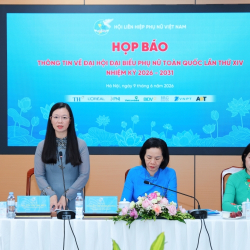 Đại hội Phụ nữ toàn quốc lần thứ XIV chuẩn bị khai mạc tại Hà Nội