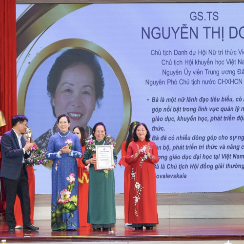 44 gương mặt Nữ trí thức tiêu biểu được vinh danh tại Lễ Tôn vinh và Biểu dương Nữ trí thức VIệt Nam tiêu biểu năm 2026
