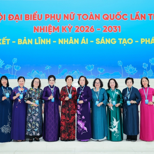 Đại hội đại biểu Phụ nữ toàn quốc lần thứ XIV khai mạc phiên làm việc thứ nhất