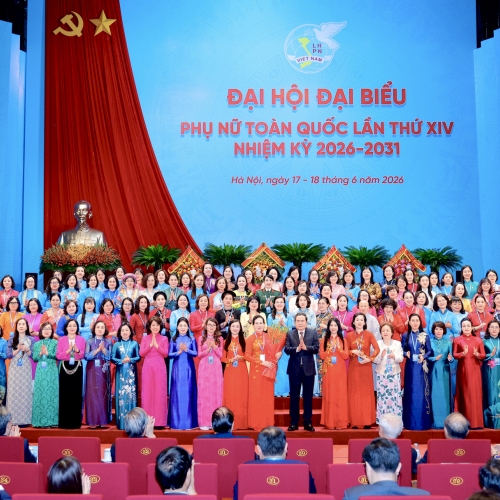 Đại hội đại biểu Phụ nữ toàn quốc lần thứ XIV khai mạc trọng thể, mở ra giai đoạn phát triển mới của phong trào phụ nữ
