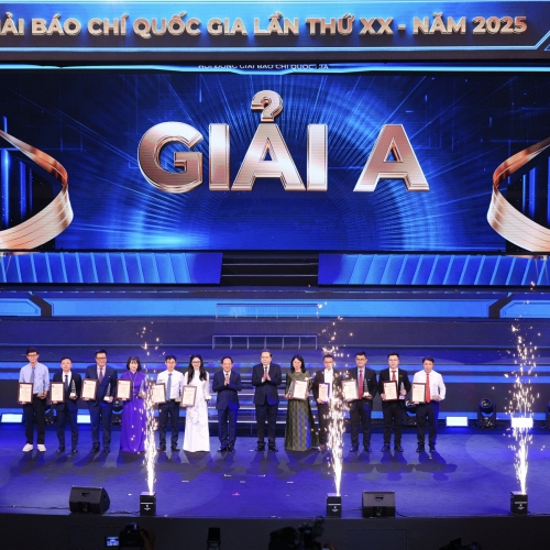 123 tác phẩm xuất sắc được vinh danh tại Giải Báo chí Quốc gia lần thứ XX
