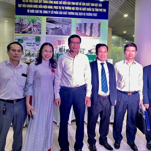 Chuyển giao công nghệ nâng tầm giá trị cây sắn Việt Nam