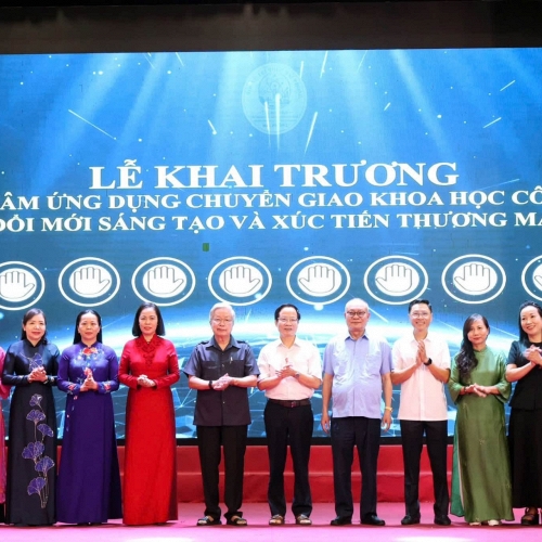 Hải Phòng khai trương Trung tâm Ứng dụng chuyển giao Khoa học, công nghệ, Đổi mới sáng tạo và Xúc tiến thương mại
