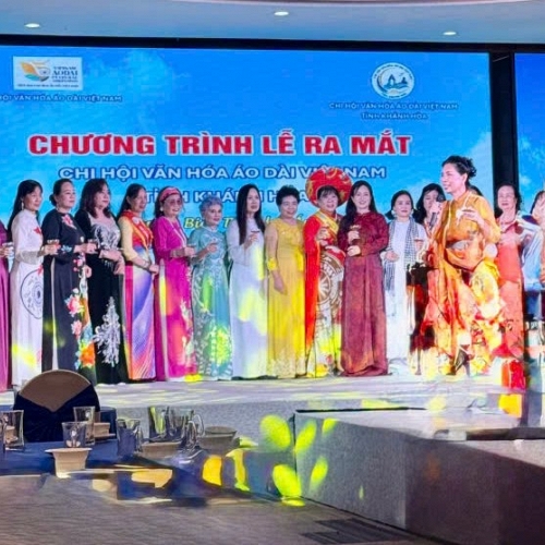 Ra mắt Chi hội Văn hóa Áo dài Việt Nam tỉnh Khánh Hòa 