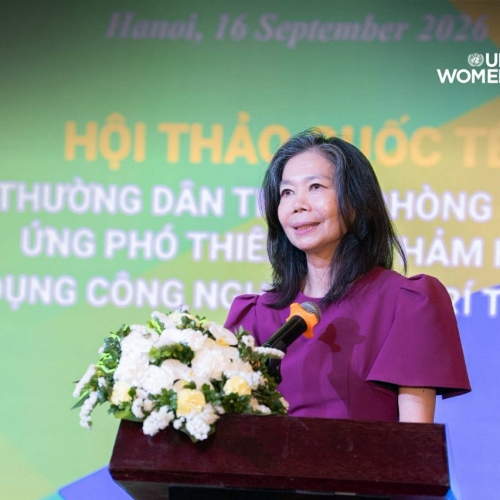 AI trong ứng phó thiên tai và vai trò của phụ nữ ở tuyến đầu