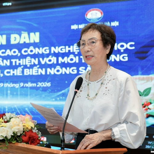 Hà Nội cần đưa công nghệ vào toàn bộ chuỗi giá trị nông sản