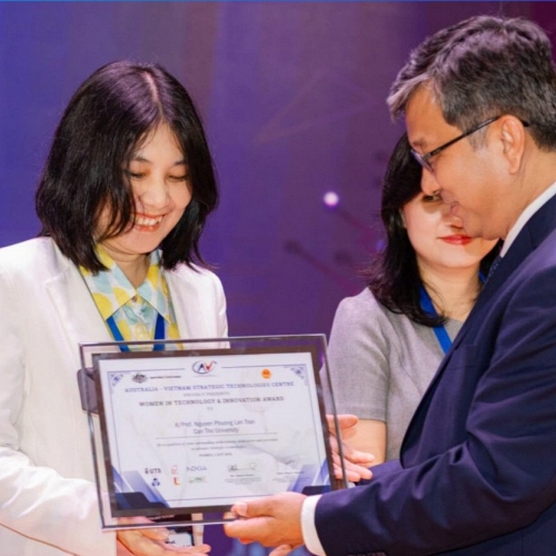 PGS.TS. Trần Nguyễn Phương Lan đưa tro trấu vào quy trình chế tạo zeolite NaX