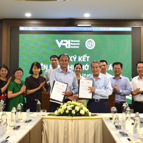 Viện Sinh học và Vinaseed hợp tác phát triển công nghệ, giống cây trồng