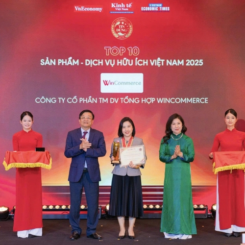 WinMart vào Top 10 sản phẩm và dịch vụ hữu ích 2025