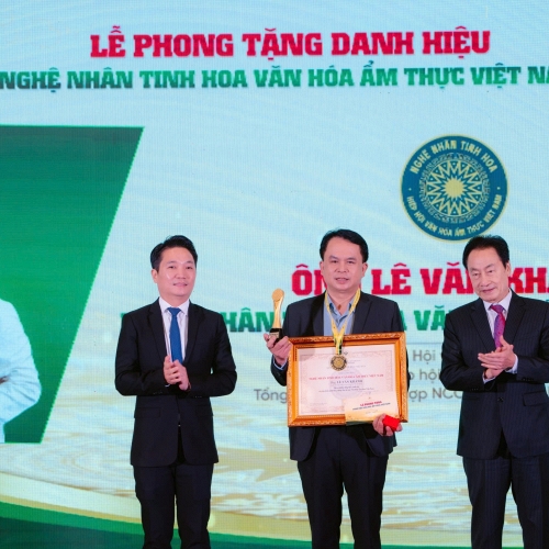  Nghệ nhân Văn hóa Ẩm thực Lê Văn Khánh: Người giữ hồn ẩm thực Việt 