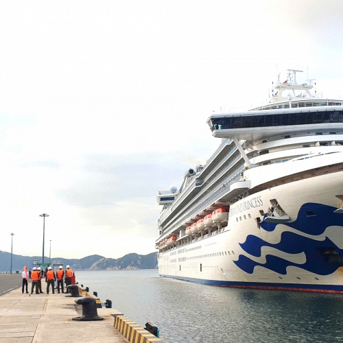 Nửa đầu tháng 1/2026, Khánh Hòa đón 3 tàu biển quốc tế với trên 7.800 du khách