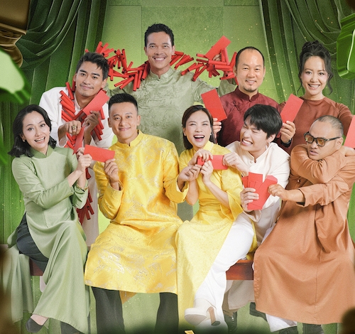 Đoàn phim Tài đón tết con ngựa với thông điệp 'Mã đáo thành công'