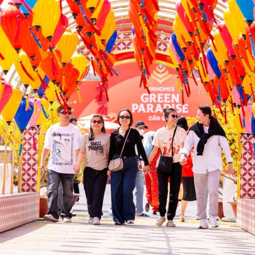 “Chốt” mua nhà từ một chuyến du xuân: Chuyện chỉ có ở Vinhomes Green Paradise Cần Giờ