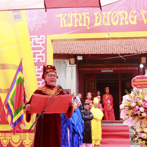 Khai hội Kinh Dương Vương - Vua Thủy Tổ Việt Nam