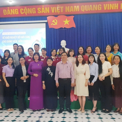 Khóa tập huấn Trainer of Trainers lan tỏa tinh thần Khởi nghiệp Đổi mới- Sáng tạo, thu hút đông nữ trí thức.