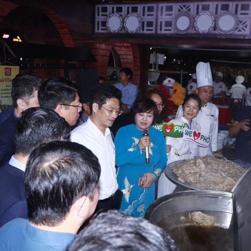 Gần 50 gian hàng phở của các nghệ nhân 3 miền được giới thiệu tại Festival Phở 2026