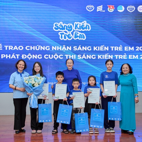 Mô hình sáng tạo từ trẻ em: Điểm sáng tại lễ trao chứng nhận sáng kiến trẻ em Quảng Ninh