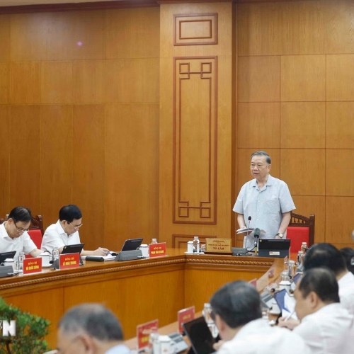 Phát biểu của Tổng Bí thư, Chủ tịch nước tại cuộc họp cho chủ trương về công tác nghiên cứu khoa học cơ bản