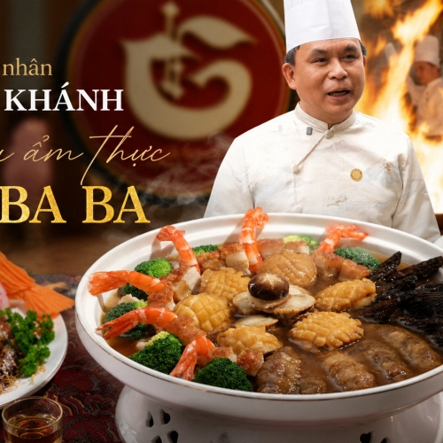 'Ba ba' qua bàn tay nghệ nhân Lê Văn Khánh: Từ món quê dân dã thành tinh hoa ẩm thực bổ dưỡng