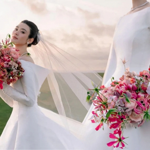 Hề Mộng Dao chọn 4 loài hoa cưới 'đắt' hơn váy Dior 600 giờ thủ công: Mỗi cái tên là một lời nguyện ước gửi cho 7 năm chờ đợi
