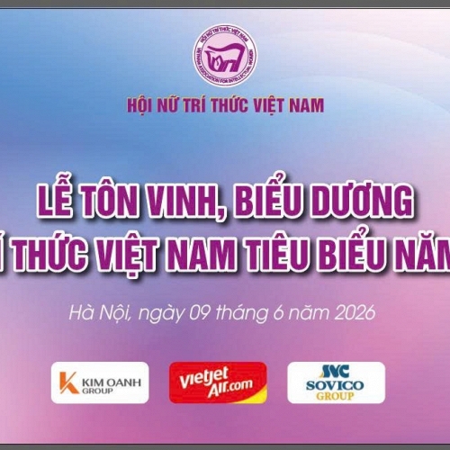 Bốn nữ Anh hùng Lao động được vinh danh tại Lễ Tôn vinh và biểu dương Nữ trí thức Việt Nam tiêu biểu năm 2026