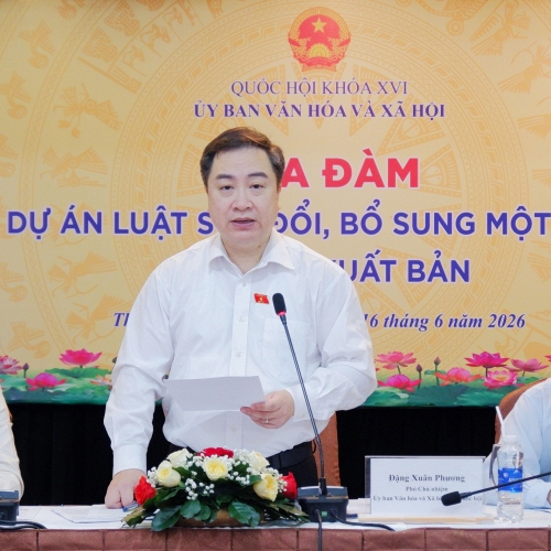 Tọa đàm về dự án Luật sửa đổi, bổ sung một số điều của Luật Xuất bản: Kỳ vọng đổi mới và phát triển văn hóa đọc