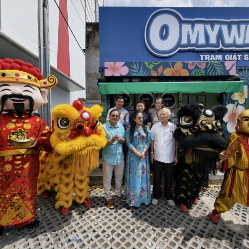Omywash và bài toán giặt sấy trong những đô thị thiếu không gian