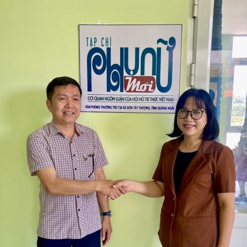 Tạp chí Phụ nữ Mới ký kết hợp tác truyền thông với UBND xã Sơn Tây Thượng