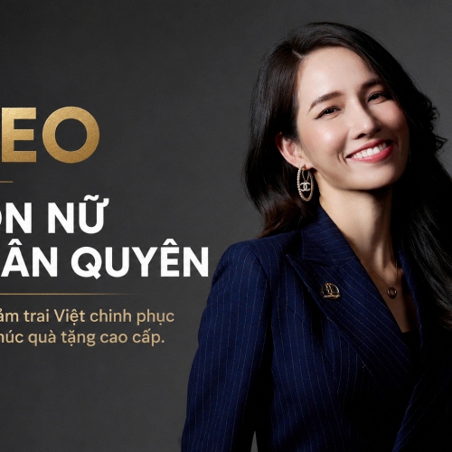 CEO Tôn Nữ Xuân Quyên biến vỏ sò thành bút ngọc trai cao cấp mang hồn Việt