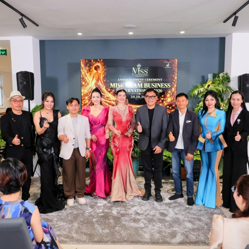 Miss Glam Business International 2026: Những con người tôn vinh bản lĩnh, lan tỏa giá trị nữ doanh nhân