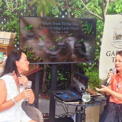 Doanh nhân Phạm Phương Thảo đưa Garden Market từ phiên chợ cuối tuần đến nền tảng thực phẩm hữu cơ