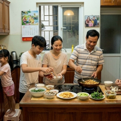Một bữa cơm Việt thay đổi thế nào khi phụ nữ không còn phải nấu tất cả