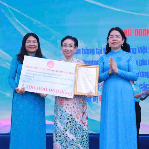Hội Nữ trí thức TP.HCM - cầu nối tri thức, nguồn lực vì phụ nữ và trẻ em